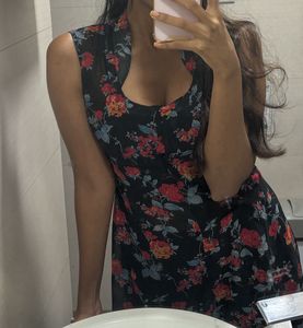 Design Neck Laced Border Kurti