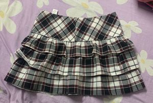 Mini Checked Skirt