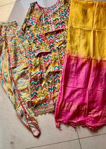 New designer Dhoti Pant Punjabi Suit Set