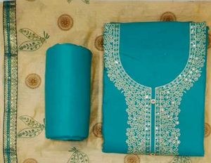 Unstitched Cotton Suit For Women