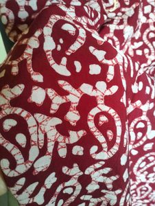 Reddish Maroon Straight Kurti