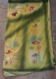 Green Designer Saree
