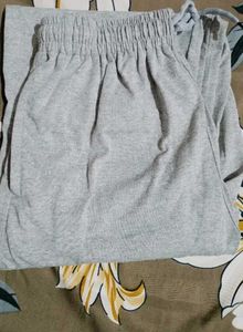 Gray Casual Jogger Sweatpants