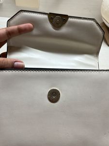 BEIGE fake Leather Bag 💼
