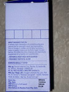 bio:cule Restore Night Recovery Face Oil