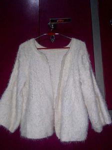 Fluffy Knit Cardigan
