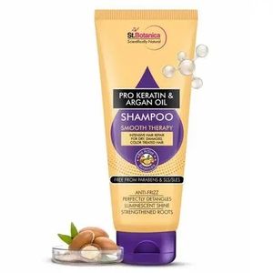 Pro Keratin &amp; Argan Oil Smooth Therapy Shampoo, 50ml - Get Complete Color Care With Goodness Of Pro Keratin &amp; Argan Oil