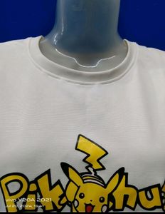 White Cute Picachu T Shirts
