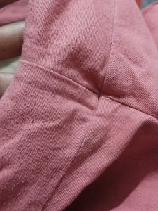 Women Peach Casual Cargo Style Summer Joggers