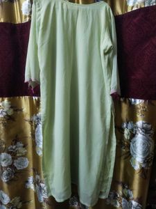New Elegant Green Kurta Set