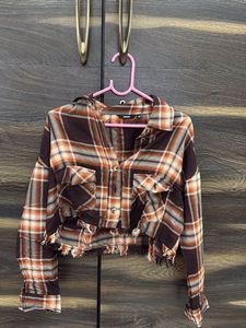 Plaid Crop Top