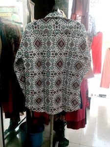 Patterned Casual Shirt