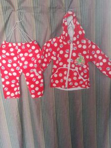 Cute Polka Dot Baby Outfit