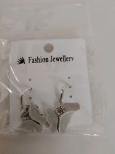 Crystal Butterfly Earrings