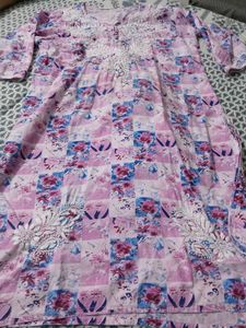 Floral Embroidered Kurta Set