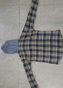Plaid Flannel with Hoodie