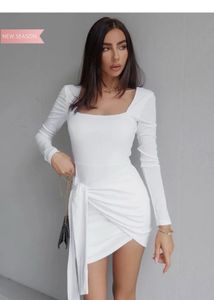 Chic White Mini Dress