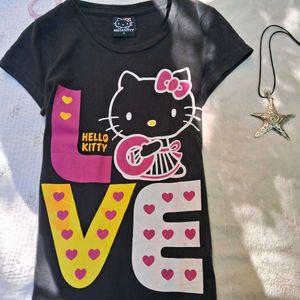 Hello Kitty fitted top
