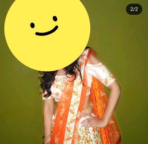 Floral Embroidered Indian Outfit