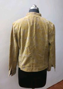 Crocodile Velvet Suede Type Jacket