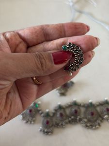 Oxide necklace set
