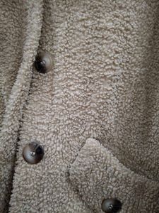 Cozy Beige Teddy Jacket