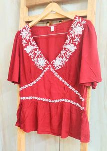 Embroidered Top size-34