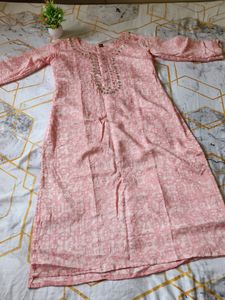 Pink Kurti Set