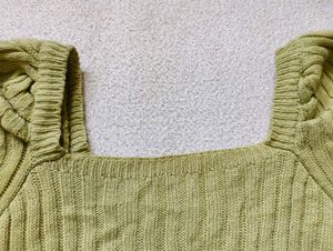 Square Neck Sweater