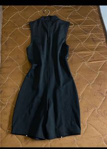 Chic Black Sleeveless Jumpsuit