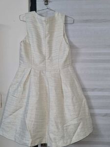 White Fit &amp; Flare Dress