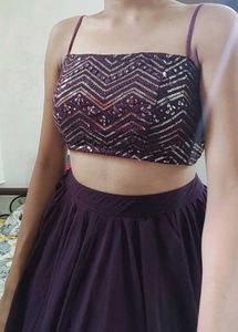 Purple Lehenga