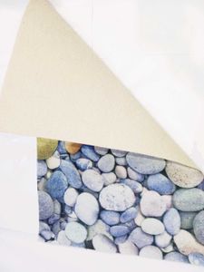 Pebble Print Area Rug | Doormat