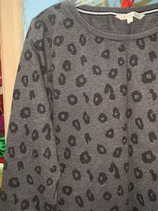 Animal Print Sweatshirt