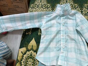 Boys Blue Casual Pant with shirt