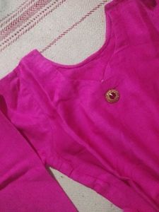 Handmade Pink Short Kurti 💗