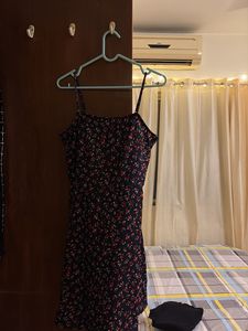 Floral Print Slip Dress like new