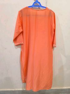 Peach Kurti