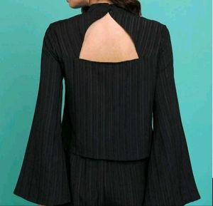 Black Crop Top