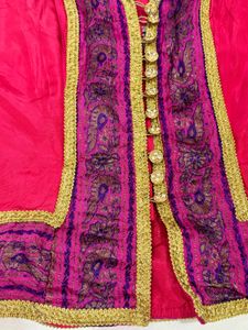 Magenta Color Corset Top