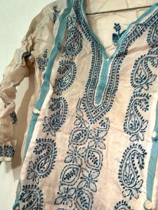 Elegant Embroidered Kurta