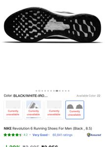 NIke Men Revolution 6  Size-11UK