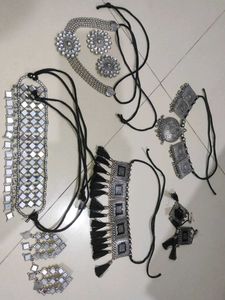 Navratri Oxidized Jewellery (Sets 4)