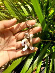 &#39;N&#39; Marble Keychain