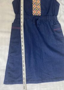 Kids Denim Dress(6 To8yrs) PRICE DROP