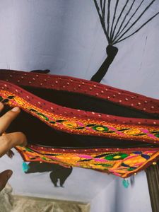Rajasthani Beautiful Shoulder Bag Nd Big Space 2 P