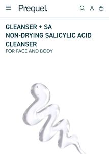 Prequel GLEANSER + SA NON-DRYING SALICYLIC ACID CL