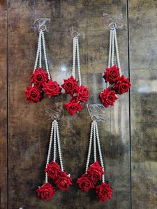 Artificial Red Rose Hangings