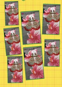 Traditional Long Earrings