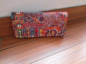 31) Colorful Patterned Pouch